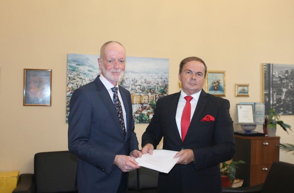 Novoimenovani ambasador Njemačke u BiH predao kopije akreditivnih pisama