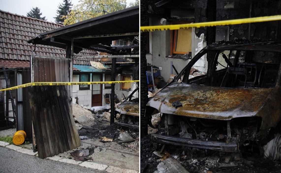 Pogledajte posljedice požara u sarajevskom naselju Širokača