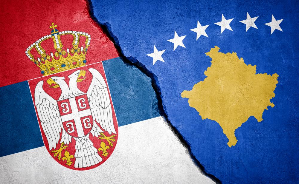 Zastava Srbije i Kosova - Avaz