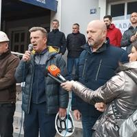 Zenički rudari otkazali press konferenciju, sutra sastanak sa Kasumovićem