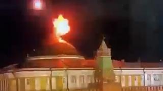 Objavljen novi snimak udara drona na Kremlj