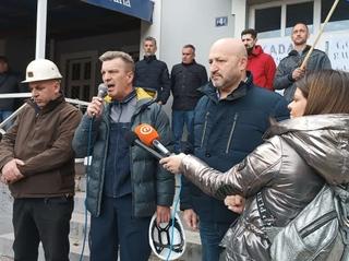 Zenički rudari otkazali press konferenciju, sutra sastanak sa Kasumovićem