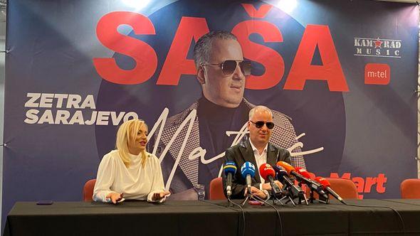Saša Matić na press konferenciji u Zetri - Avaz