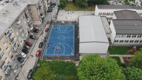 Košarkaško igralište OŠ "Malta" u novom ruhu - Avaz