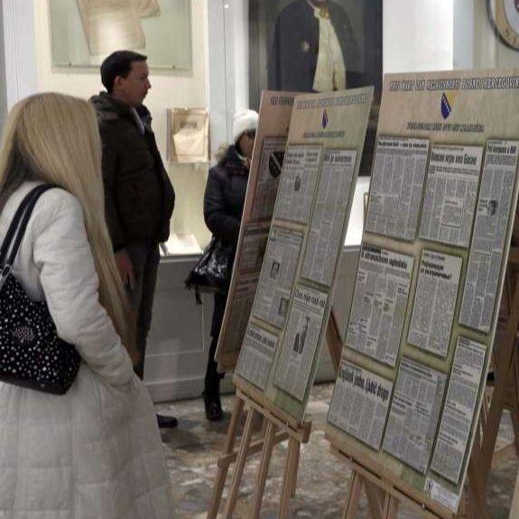 Arhiv Federacije BiH i Muzej Sarajeva organizirali izložbu novinskih tekstova 