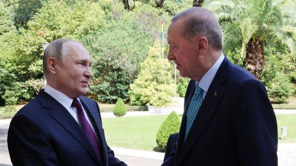 Vladimir Putin i Redžep Tajip Erdoan - Avaz