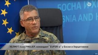 Habermajer: EUFOR dobro obučen i opremljen, spremni sačuvati stabilnost u BiH