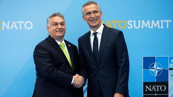 Viktor Orban i Jens Stoltenberg - Avaz