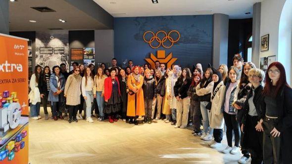 Učenici u posjeti Olimpijskom muzeju - Avaz