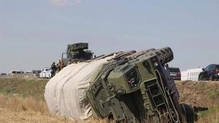 Ruski vojnik prevrnuo raketni sistem u jarak: Je li bio pijan?