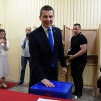 Aleksa Bečić glasao u Podgorici 