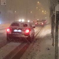 Pogledajte šta je reporter "Avaza" snimio večeras u Sarajevu, snijeg se ne šali