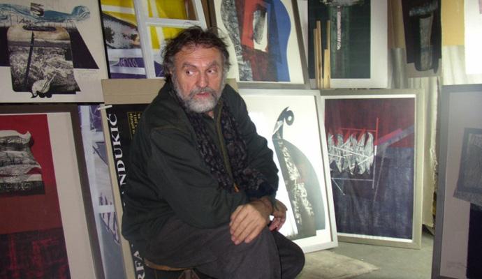 Irfan Handukić na trijenalu grafike u Rusiji
