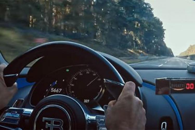 Bugatti: Munjevito ubrzava ali i koči: 0-400-0 km/h za 42 s