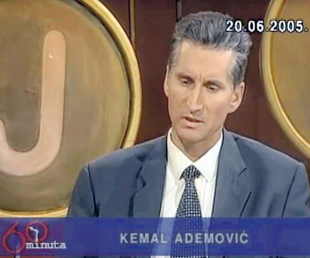 Ademović u emisiji „60 minuta”: Negirao veze s ubistvom svog nekadašnjeg zamjenika - Avaz