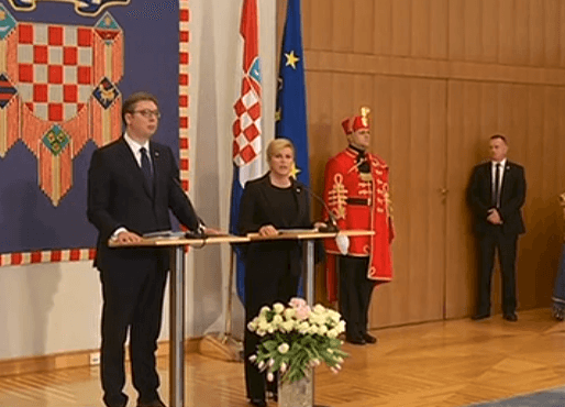 Grabar-Kitarović nakon sastanka s Vučićem: Vezuje nas zajednička odgovornost za jugoistok Evrope