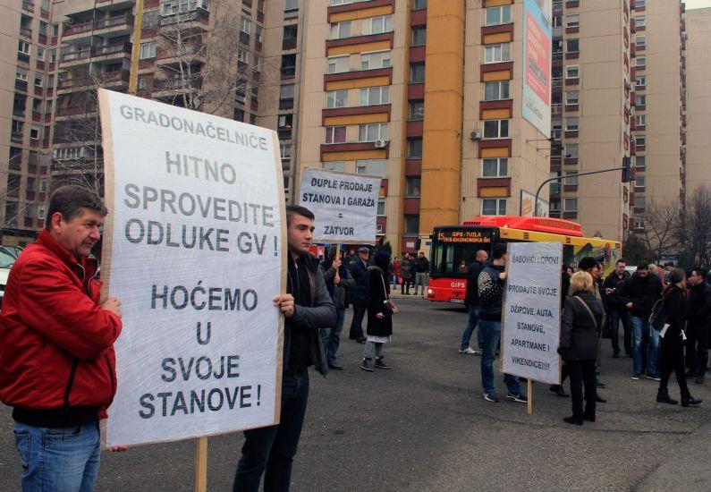 U četvrtak novi protesti prevarenih kupaca nekretnina u Tuzli