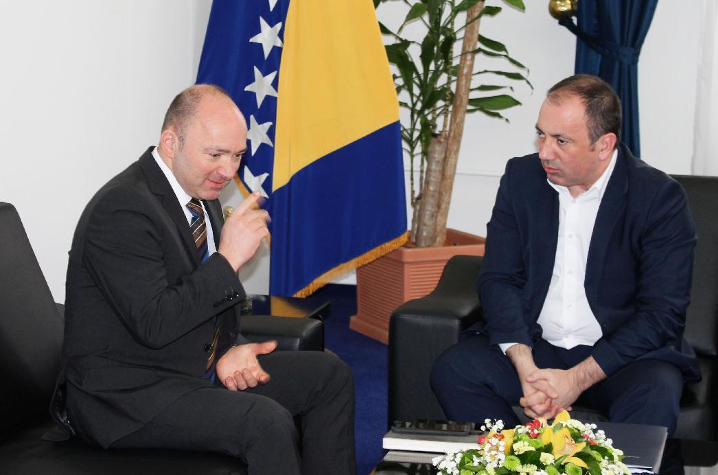 Crnadak i Pamer razgovarali o bilateralnim odnosima dviju zemalja