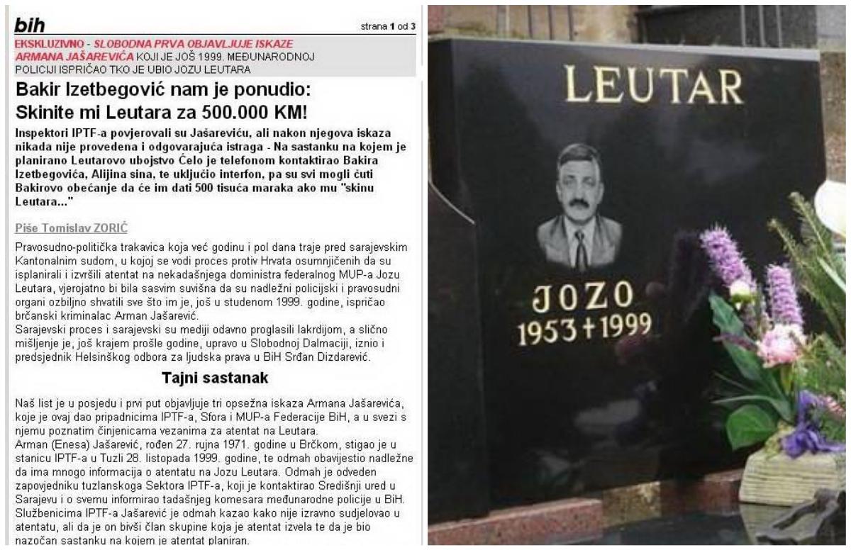 Jašarević: „Bakir Izetbegović nam je ponudio: Skinite mi Leutara za 500.000 KM!”
