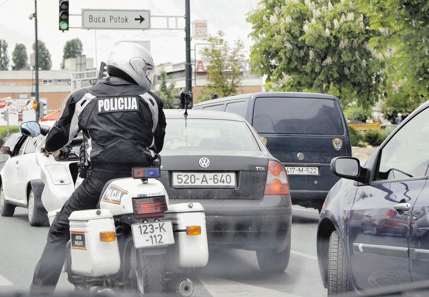 Zbog divljanja na sarajevskim cestama policija kaznila 37.810 vozača