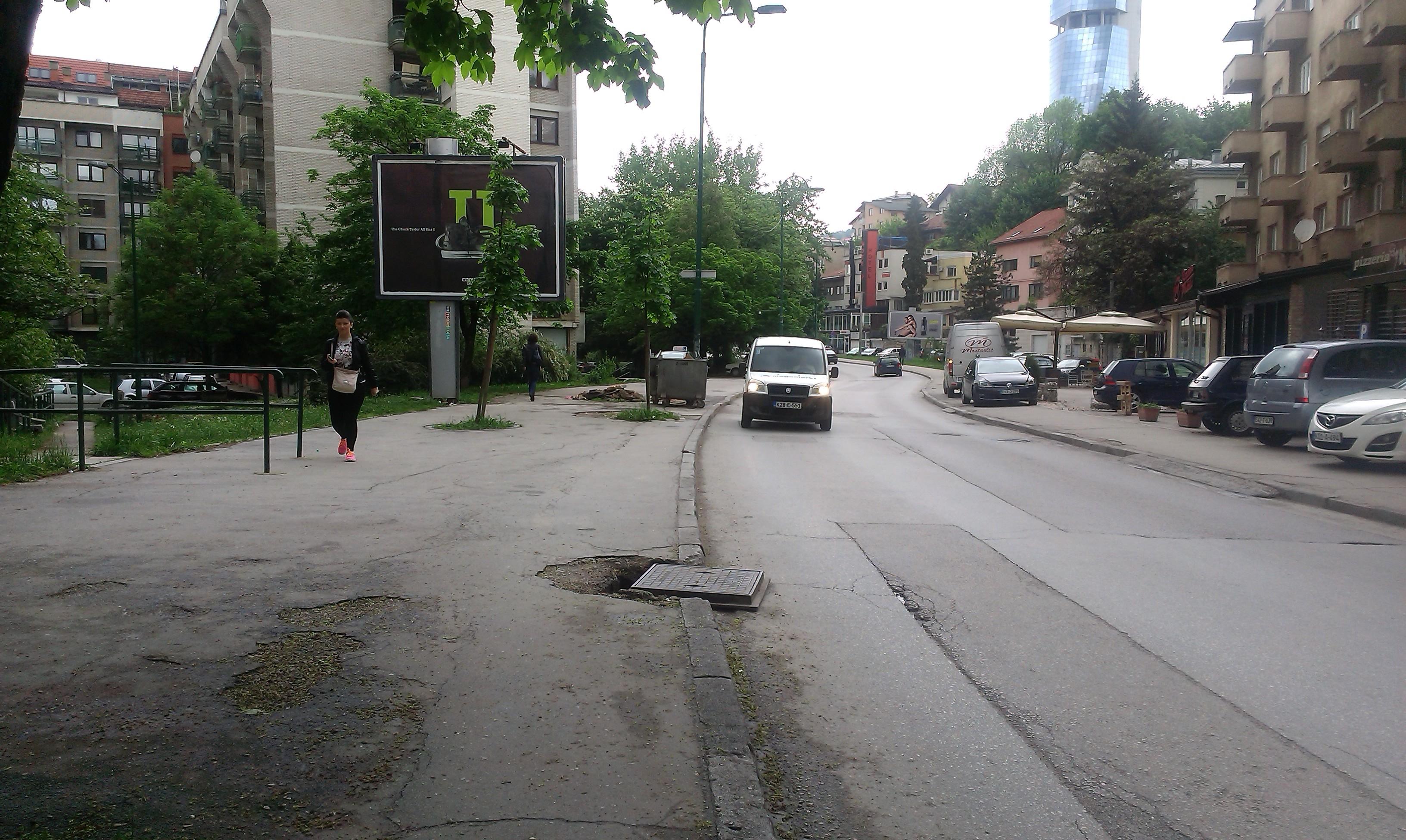 Žalbe građana i inicijativa „Avaza“ urodile plodom: Uskoro obnova ulice koja je ruglo Sarajeva