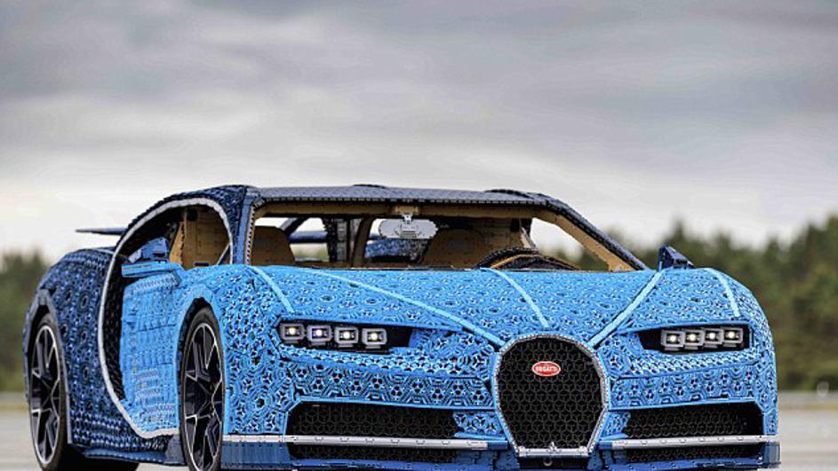 Bugatti od "Lego" kockica: Može dosegnuti brzinu od 19 kilometara na sat