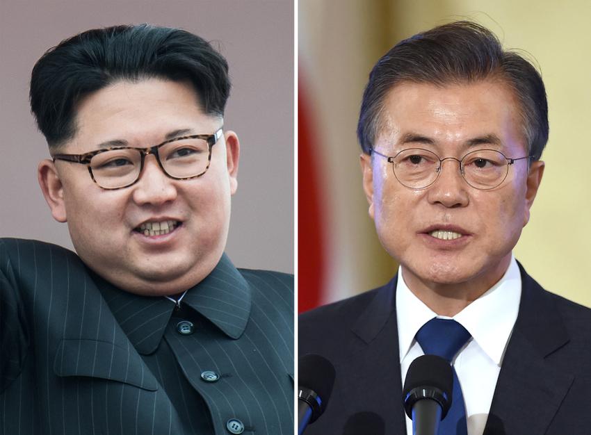 Kim Jong-un i Mun Jae-in - Avaz