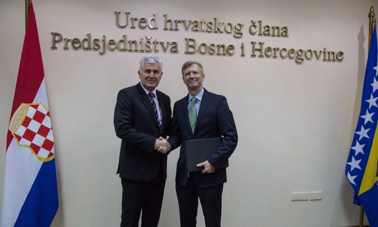 Čović i Berton u Mostaru razgovarali o provedbi izbornih rezultata