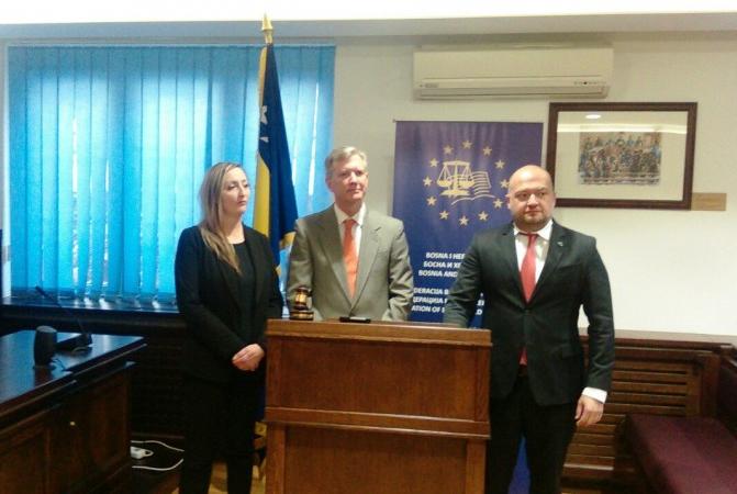 Berton i Murtezić o jačanju pravosudnih kapaciteta u BiH