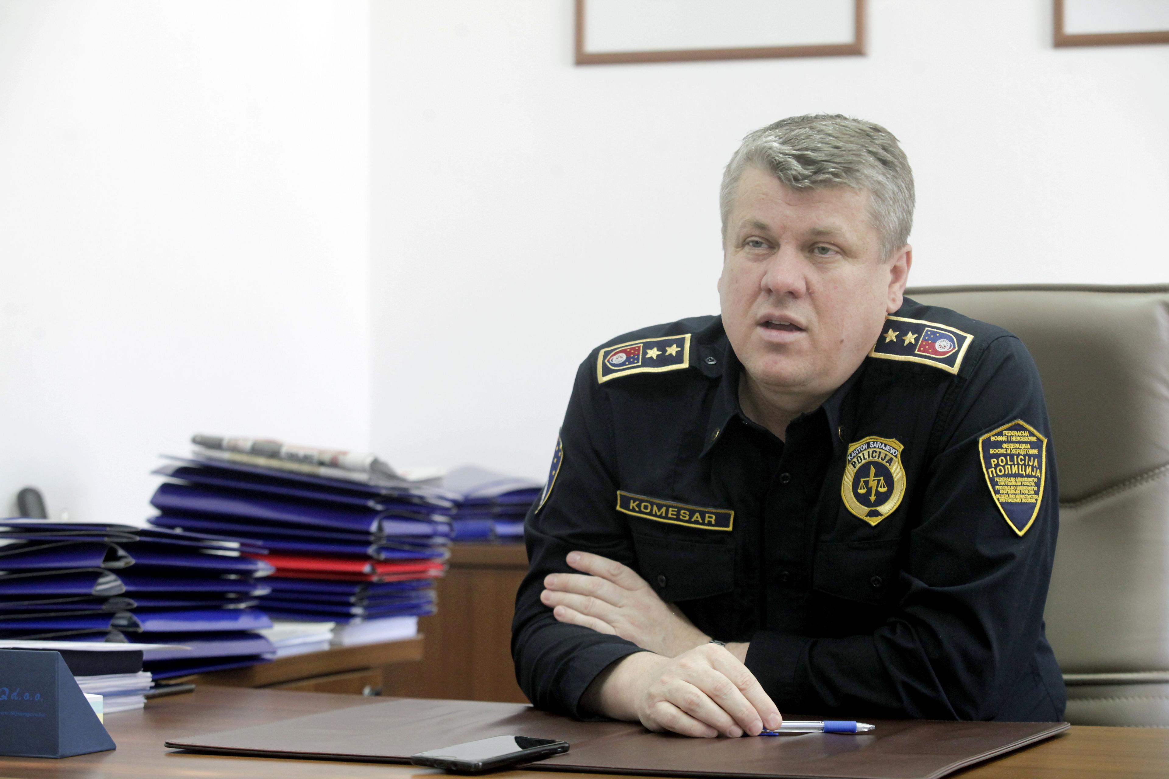 Halilović: Mojom odlukom Ćosić će biti načelnik Sektora unifromirane policije