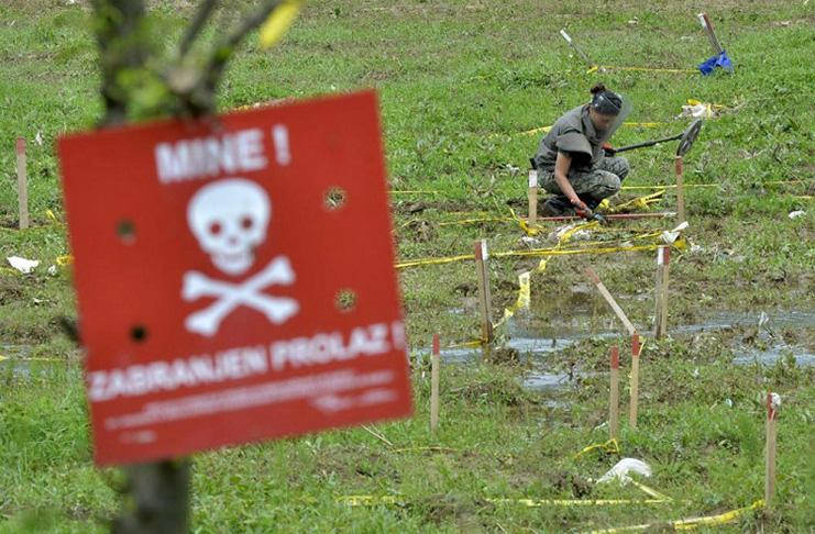 Upozorenje Federalne uprave civilne zaštite na opasnost od mina i neeksplodiranih ubojitih sredstava