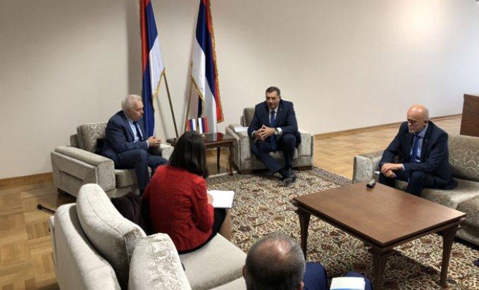 Dodik se sastao s ruskim ambasadorom u BiH