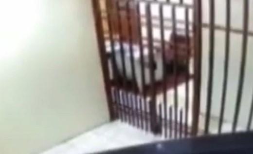 Procurio snimak: Provukao se kroz rešetke svoje ćelije i pobjegao iz zatvora