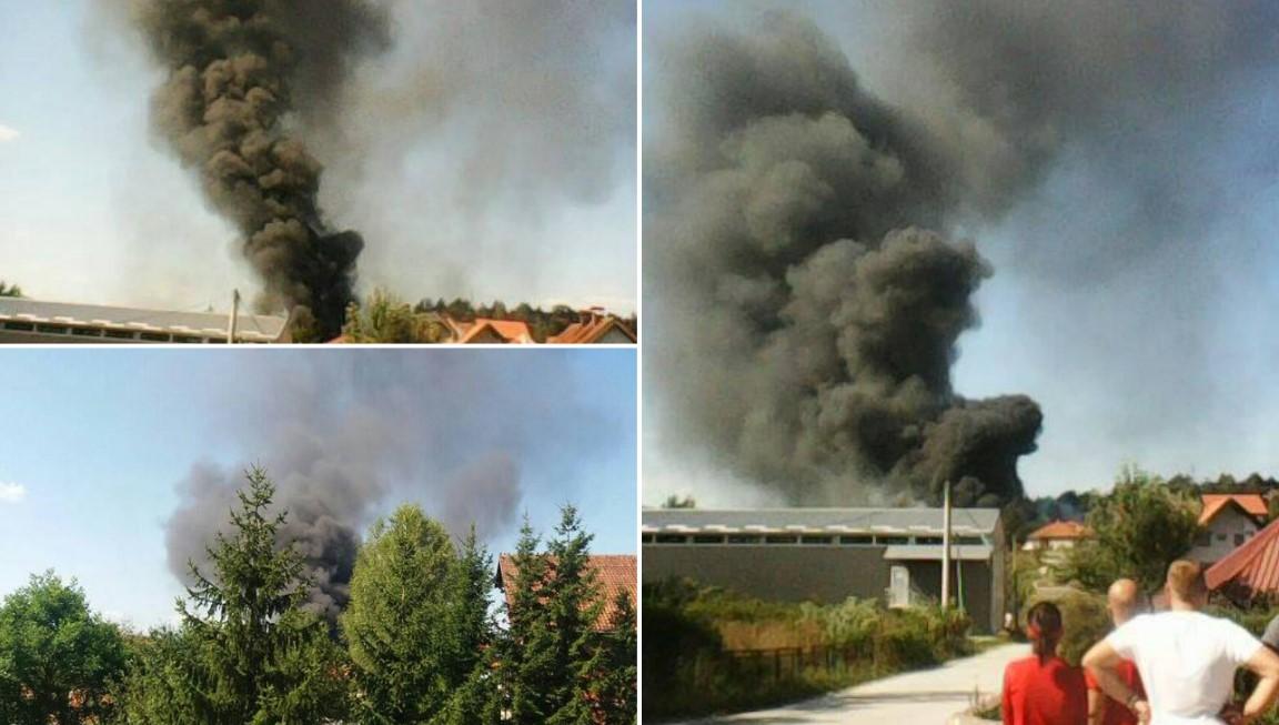 Gori fabrika kod Užica, čule se dvije eksplozije