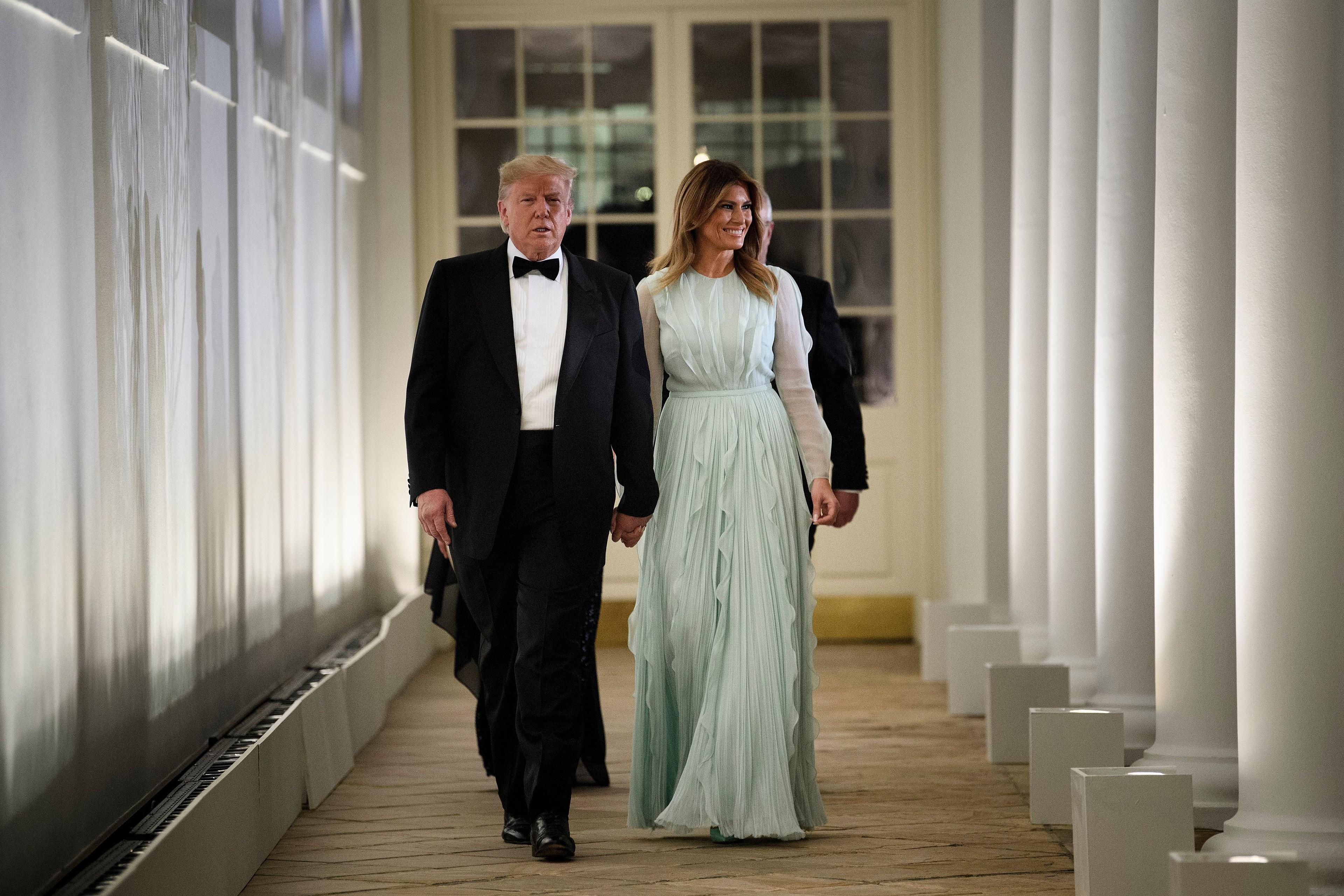 Melanija Tramp: Začuđujuća haljina prve dame
