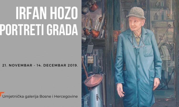 Izložbom "Portreti grada" Irfan Hozo obilježava 40 godina bavljenja umjetnošću