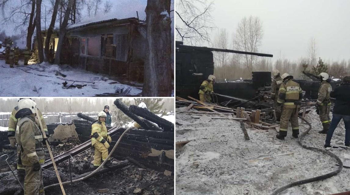 Požar zahvatio drvenu kuću u Sibiru, poginulo 11 ljudi