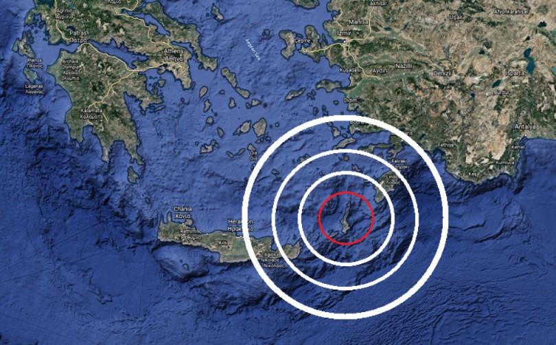Jak zemljotres pogodio grčki otok Karpatos