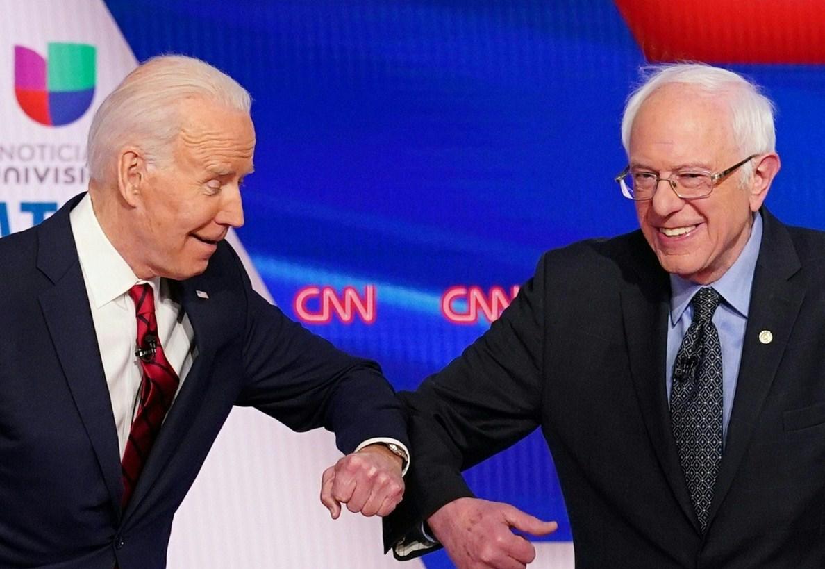 Debata demokratskih kandidata: "Korona-pozdrav" Bajdena i Sandersa