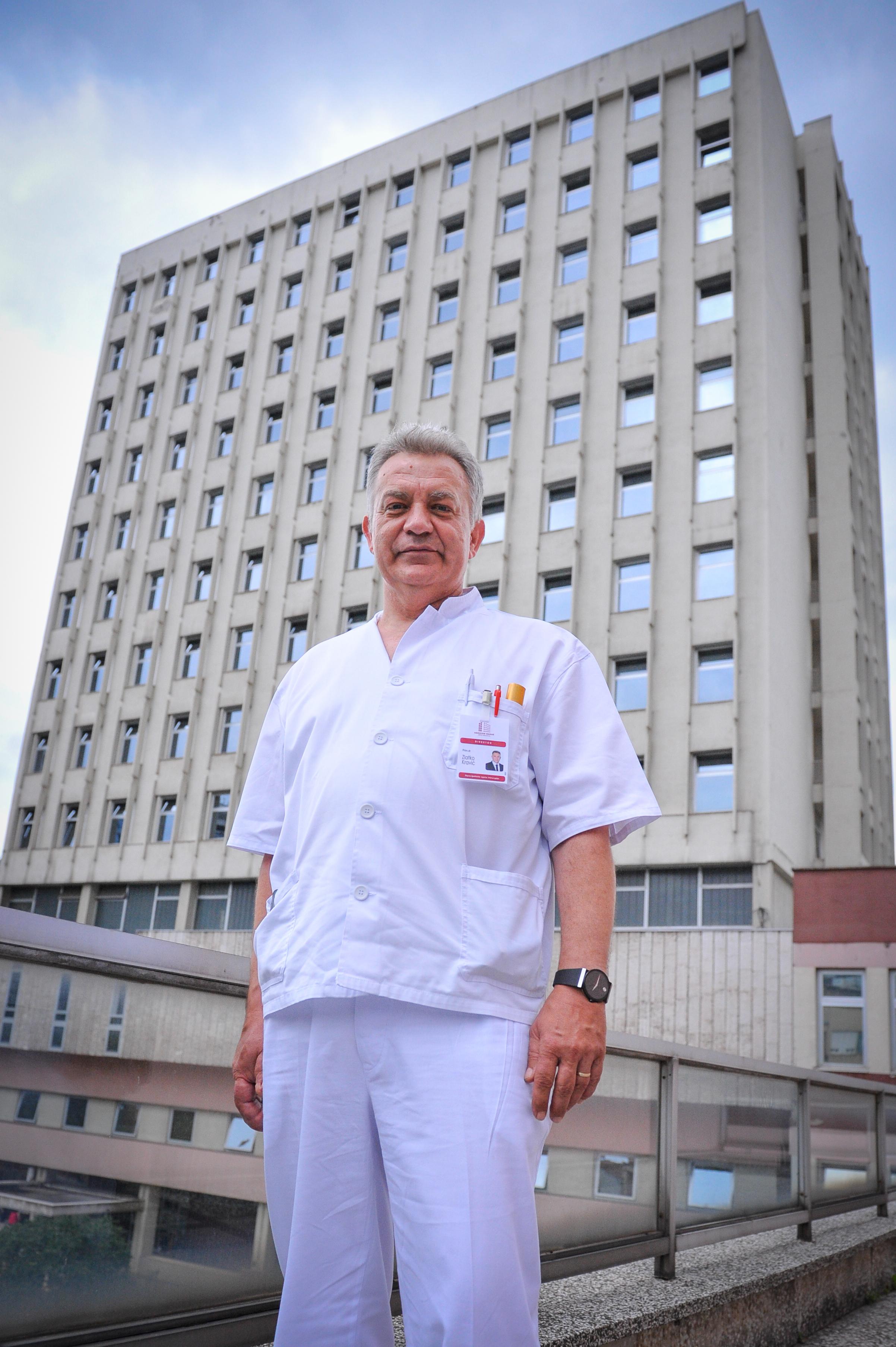 Prim. dr. Zlatko Kravić: Testirat ćemo sve pacijente kako nam korona ne bi ušla u bolnicu