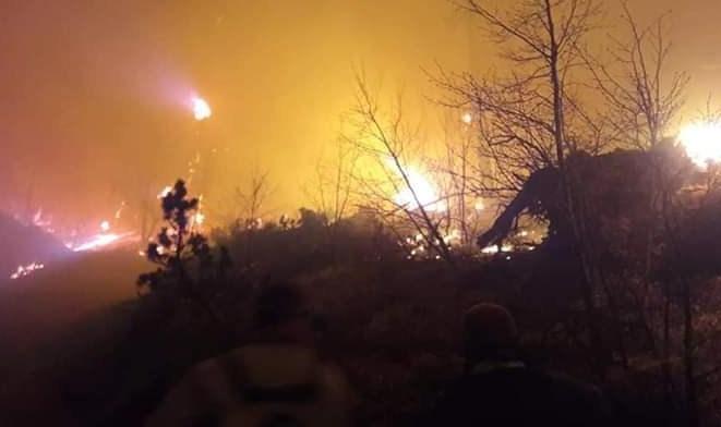 Rujište u plamenu, vatrogasci traže međunarodnu pomoć