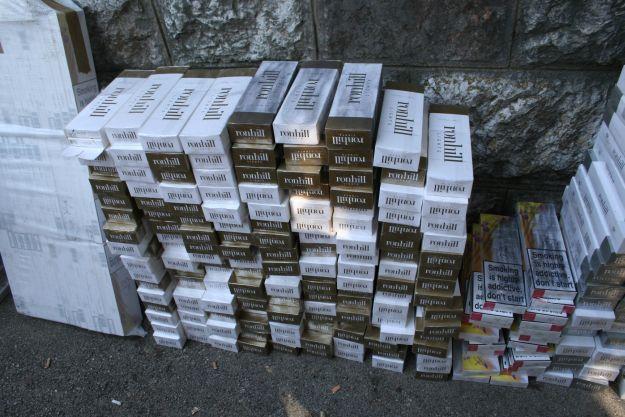 Oduzeto više od 1.000 kutija cigareta