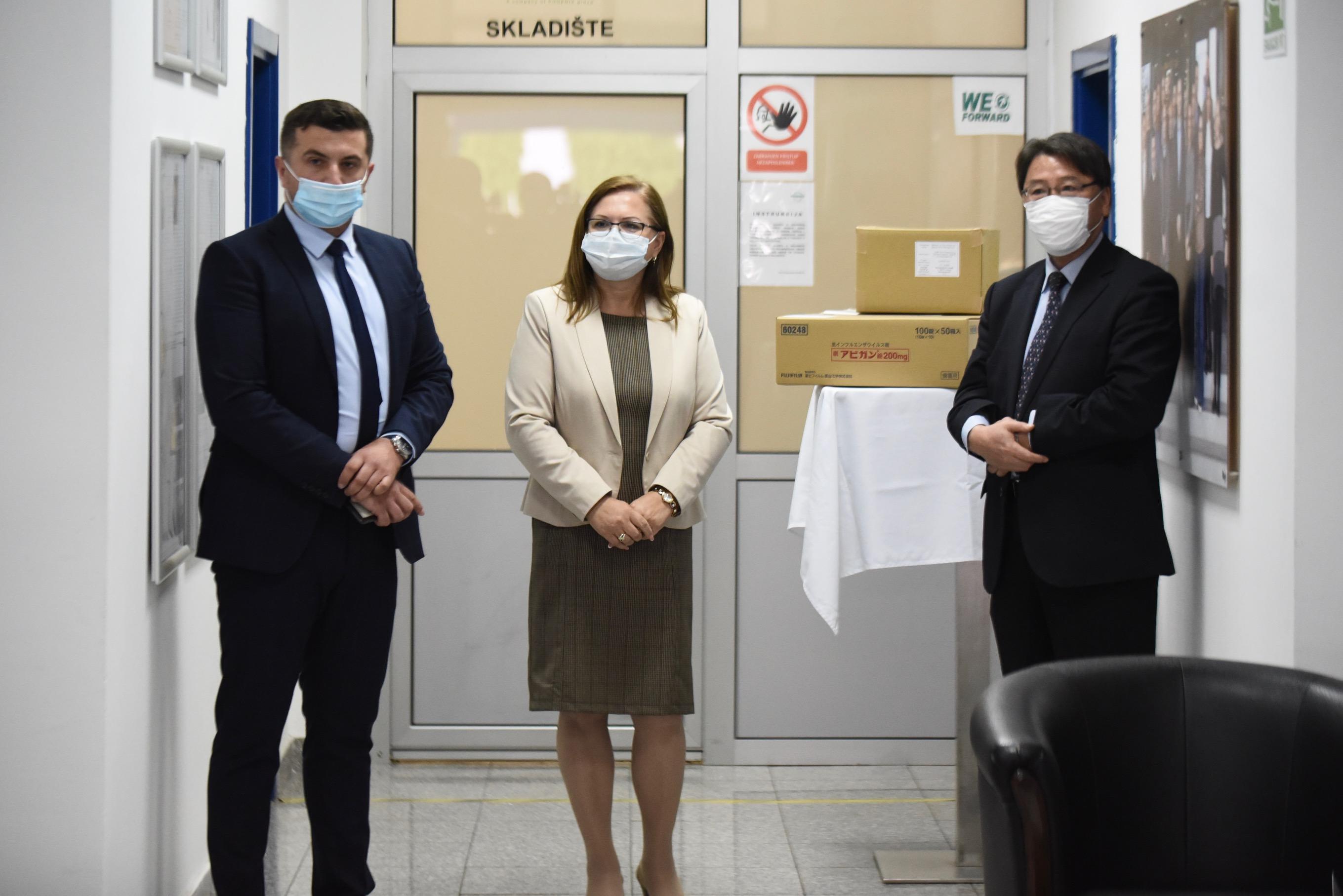 Vlada Japana je Bosni i Hercegovini danas je donirala lijek “Avigan“ - Avaz