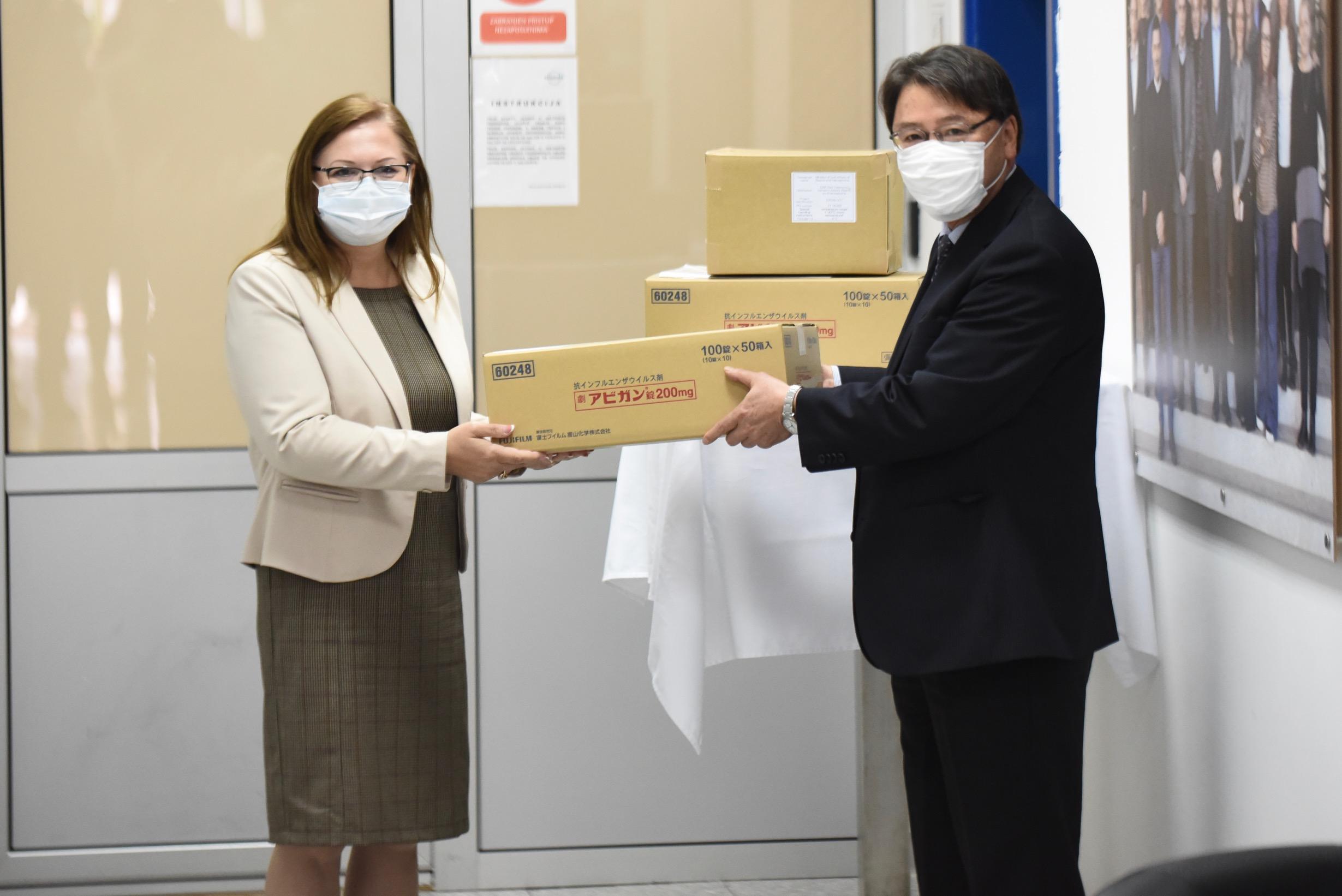 Vlada Japana je Bosni i Hercegovini danas je donirala lijek “Avigan“ - Avaz