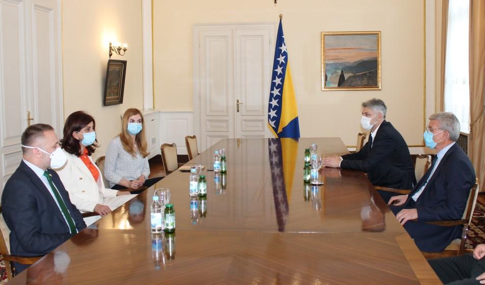 Šefik Džaferović primio delegaciju Bošnjačkog nacionalnog vijeća Sandžaka