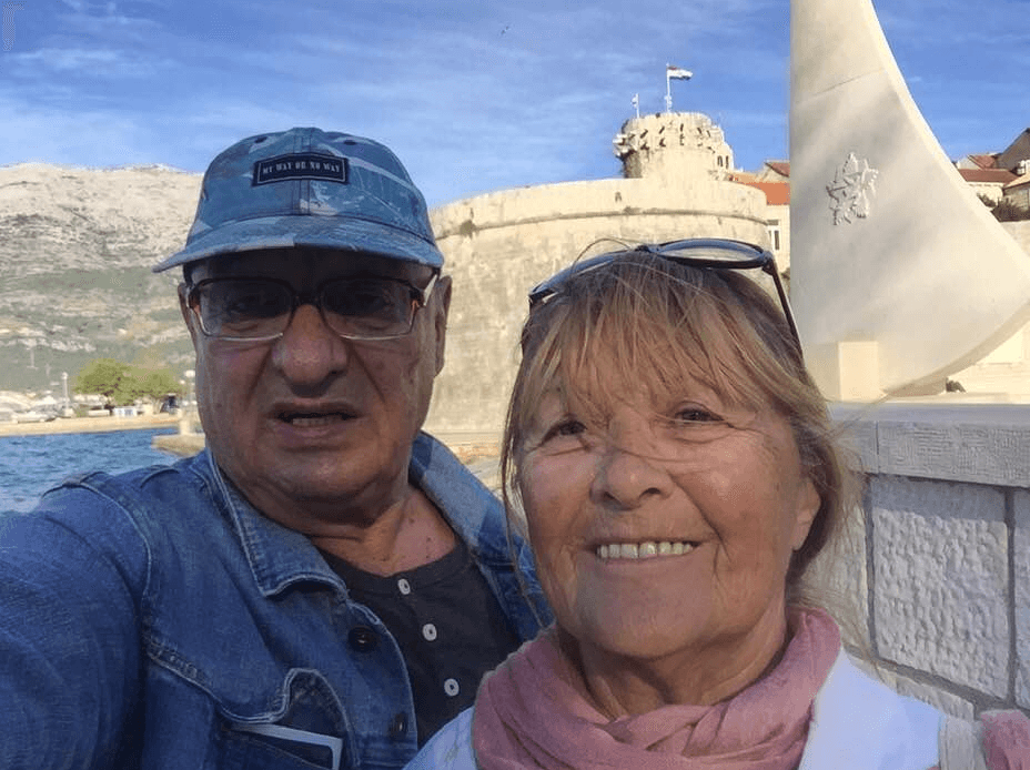 Fadil Redžić sa suprugom uživa na moru pred povratak u Ameriku