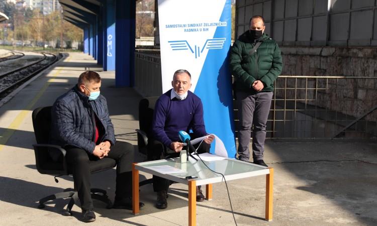 Sindikat željezničkih radnika u BiH priprema štrajk upozorenja