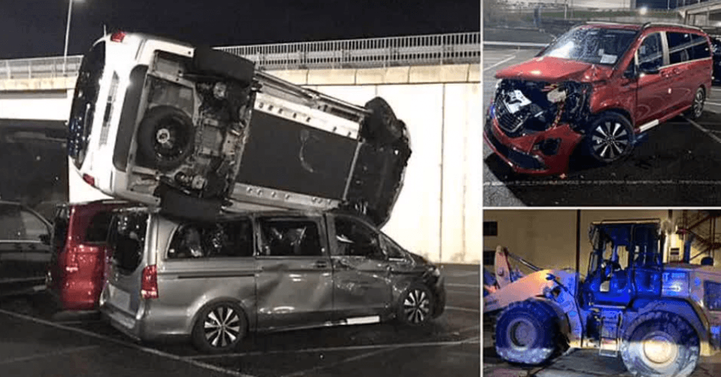 Napad na tvornicu Mercedesa, bivši radnik iz osvete bagerom demolirao 50 novih vozila