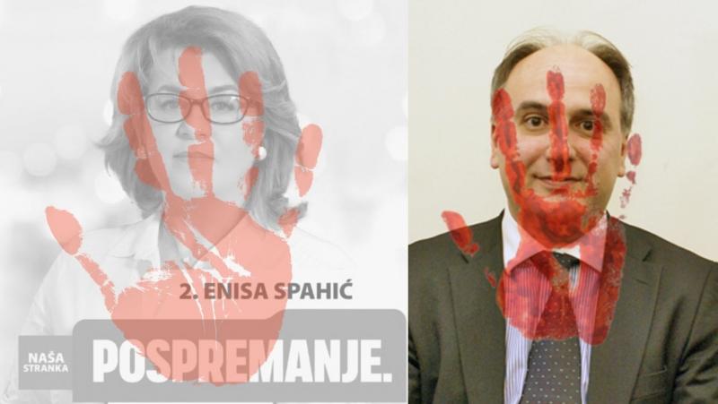 Logika Naše stranke: Enisa Spahić je "izdala stranku" i njeno povjerenje, Damir Arnaut je "kadrovsko osvježenje"