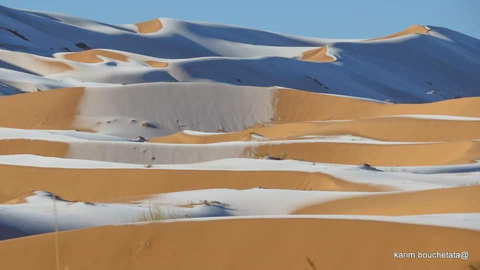 Spoj snijega, sunca i pijeska: Prizori iz Sahare ostavljaju bez daha